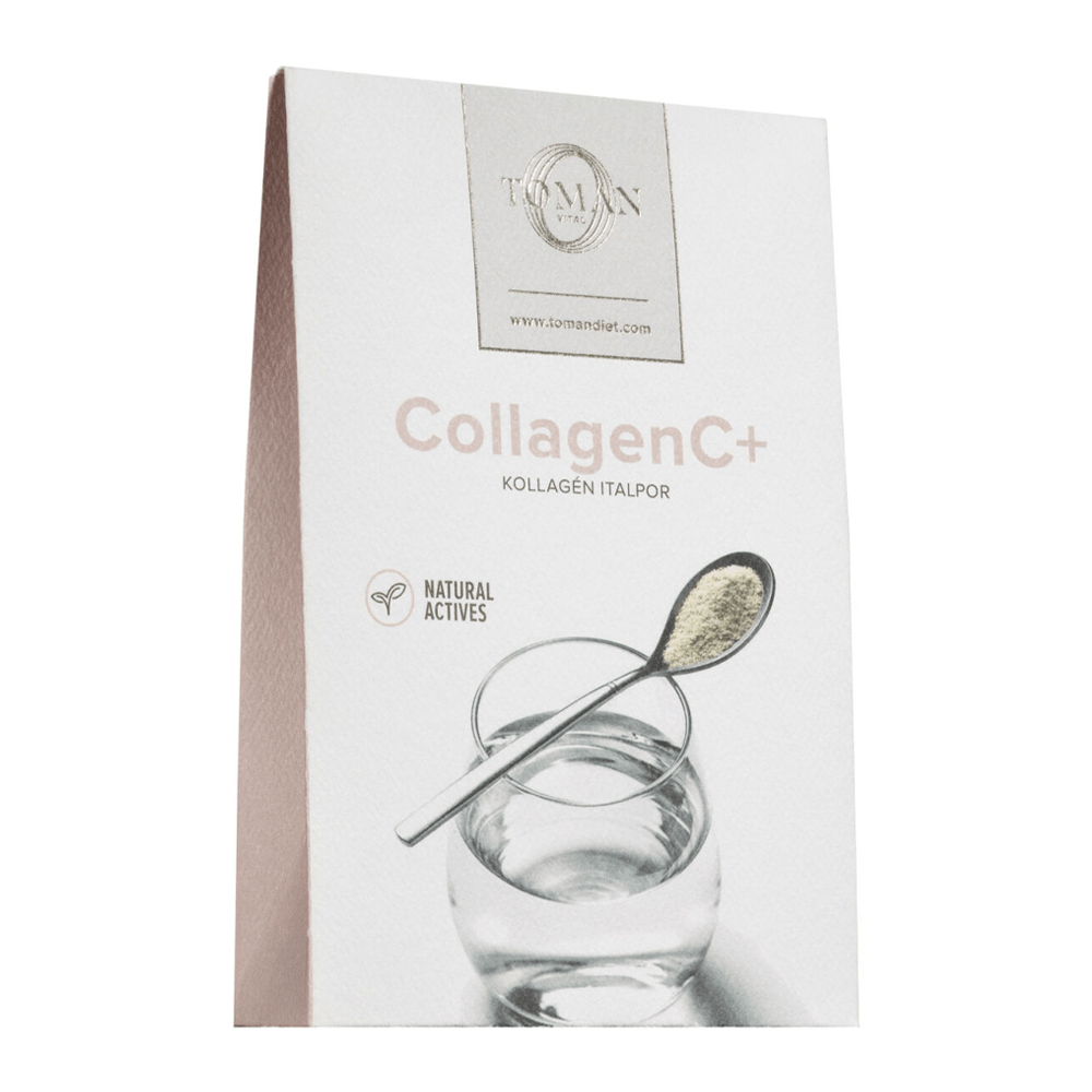 Toman-Diet-Collagen-C-doboz-kollagen-italpor-10x6g-1-1.png Toman Diet Collagen C+ Drink Powder – 10 x 6g