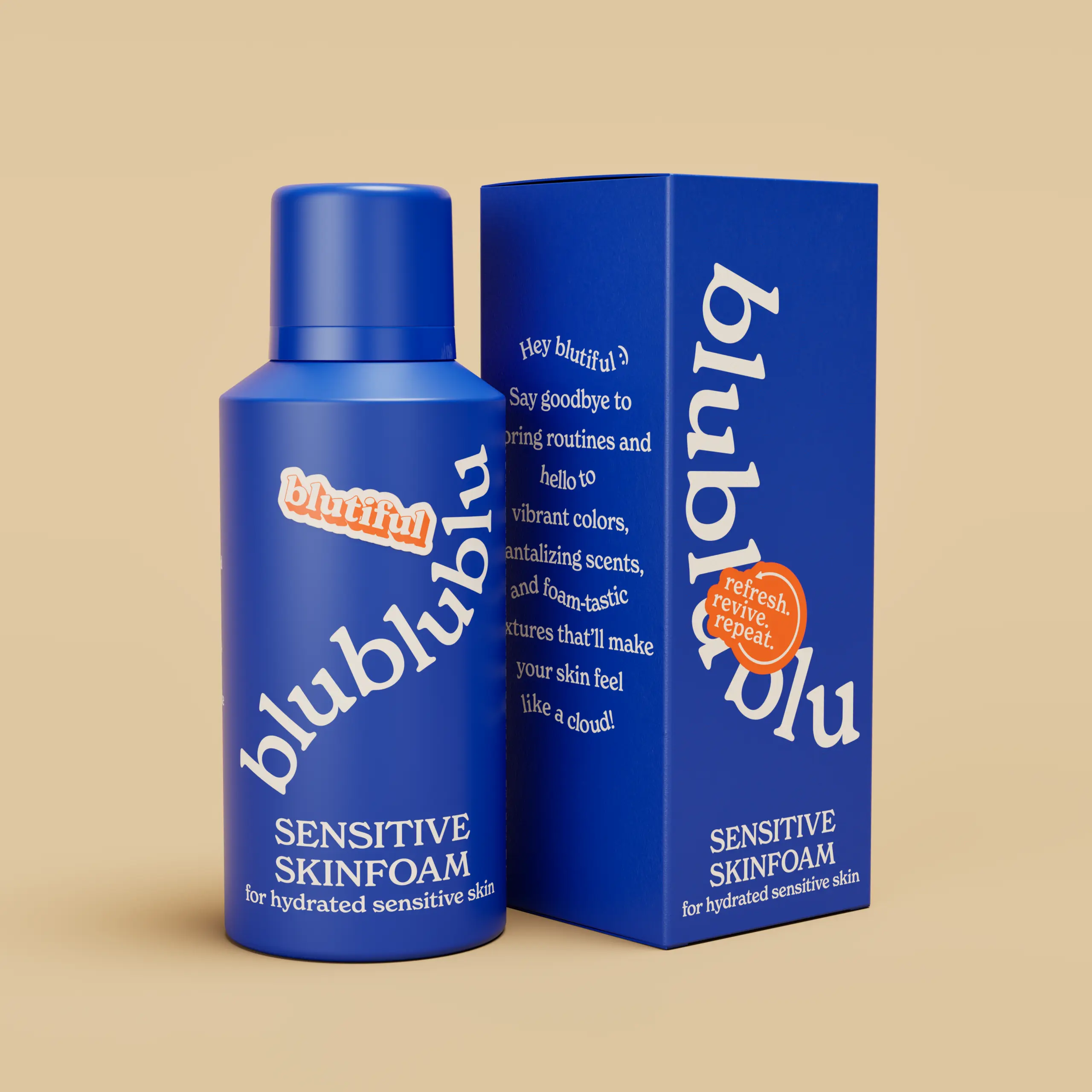 blublublu Sensitive Skinfoam – Hydrating Foam for Sensitive Skin 150 ml